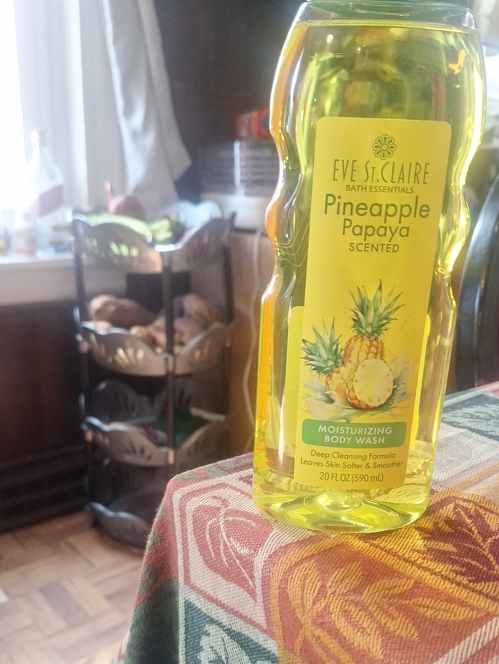 Pineapple Papaya Moisturizing Body Wash - Yellow